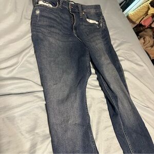 Dark Blue Denim Jeans